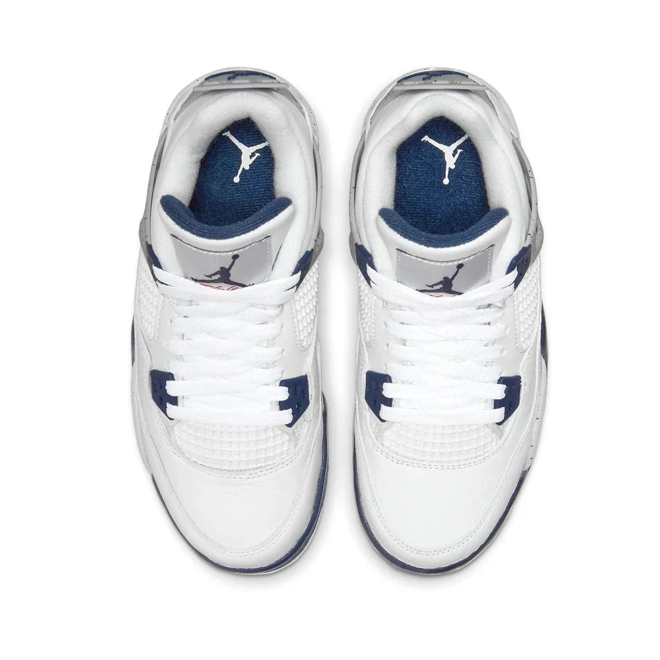 Midnight Air GS Retro Jordan 4 Navy 0817